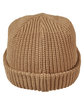 Big Accessories Dock Beanie old gold ModelBack