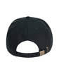 Big Accessories Hybrid Semi Curved Bill Cap black ModelBack