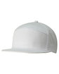 Big Accessories Hybrid Semi Curved Bill Cap white ModelQrt