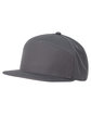 Big Accessories Hybrid Flat Bill Cap dark gray ModelQrt