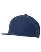 Big Accessories Hybrid Semi Curved Bill Cap navy ModelQrt