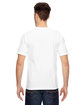 Bayside Unisex Made In USA Heavyweight Pocket T-Shirt white ModelBack