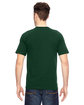 Bayside Unisex Made In USA Heavyweight Pocket T-Shirt forest green ModelBack