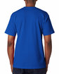 Bayside Unisex Made In USA Heavyweight Pocket T-Shirt royal blue ModelBack