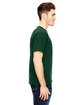 Bayside Unisex Made In USA Heavyweight Pocket T-Shirt forest green ModelSide