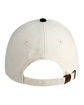 Big Accessories Two-Tone Corduroy Cap cream/ black ModelBack