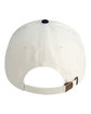 Big Accessories Two-Tone Corduroy Cap cream/ navy ModelBack