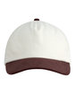 Big Accessories Two-Tone Corduroy Cap  