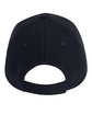 Big Accessories Lux Cap black ModelBack