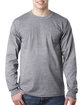 Bayside Adult Long Sleeve Pocket T-Shirt  