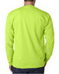 Bayside Adult Long Sleeve Pocket T-Shirt  ModelBack