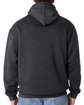 Bayside Adult Pullover Hooded Sweatshirt charcoal hthr ModelBack