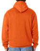 Bayside Adult Pullover Hooded Sweatshirt bright orange ModelBack