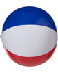 Prime Line 10" Patriotic Red White And Blue Beach Ball  