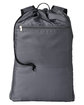 BAGedge Getaway Cinchback Backpack gray OFFront