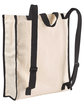 BAGedge Conference Hauler Duffel natural/ black ModelBack