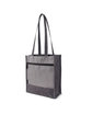 Prime Line Kerry Pocket Tote Bag gray ModelQrt
