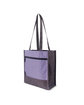 Prime Line Kerry Pocket Tote Bag purple ModelQrt