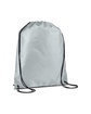 Prime Line Drawstring Cinch-Up Backpack gray ModelQrt