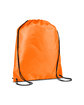Prime Line Drawstring Cinch-Up Backpack orange ModelQrt