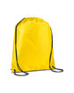 Prime Line Drawstring Cinch-Up Backpack yellow ModelQrt