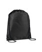 Prime Line Drawstring Cinch-Up Backpack black ModelQrt