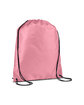 Prime Line Drawstring Cinch-Up Backpack pink ModelQrt
