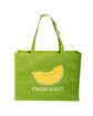 Prime Line Standard Non-Woven Tote Bag lime green DecoFront