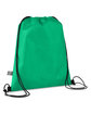 Prime Line Recycled Non-Woven Drawstring Cinch-Up Backpack Bag green ModelQrt