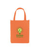 Prime Line Atlas Non-Woven Grocery Tote Bag orange DecoFront