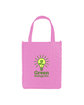 Prime Line Atlas Non-Woven Grocery Tote Bag pink DecoFront