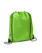 Prime Line Jumbo Drawstring Bag lime green ModelQrt