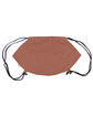 GameTime Football Drawstring Bag brown ModelBack