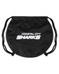 GameTime Hockey Drawstring Backpack black DecoFront