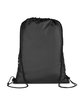 Prime Line Sequin Drawstring Backpack black ModelBack