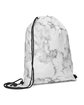 Prime Line Marble Non-Woven Drawstring Backpack  