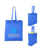 Prime Line Heat Sealed Non-Woven Value Tote reflex blue DecoFront