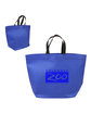 Prime Line Two-Tone Heat Sealed Non-Woven Tote Bag reflex blue DecoFront