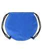 Prime Line Recycled Polyester Globe Earth Drawstring Bag reflex blue ModelBack