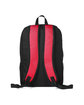 Prime Line Porter Laptop Work Backpack red ModelBack