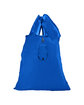 Prime Line Polyester Folding Grocery Tote Bag reflex blue ModelBack