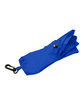 Prime Line Polyester Folding Grocery Tote Bag reflex blue ModelSide