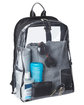 Prime Line All Access Clear PVC Backpack  Lifestyle