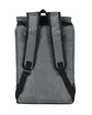 Prime Line Summit Foldover Backpack hematite grey ModelBack