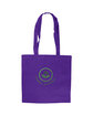 Prime Line Basic Cotton Tote Bag purple DecoFront