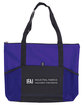 Prime Line Jumbo Trade Show Tote Bag purple DecoFront