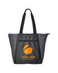 Prime Line Constellation Polyester Tote black DecoFront