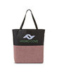 Prime Line Twill Laptop Tote Bag red DecoFront