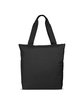 Prime Line Flannel Check Accent Tote Bag gray ModelBack