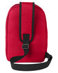 Prime Line Patchwork Eco Friendly Crossbody Sling Bag red ModelBack